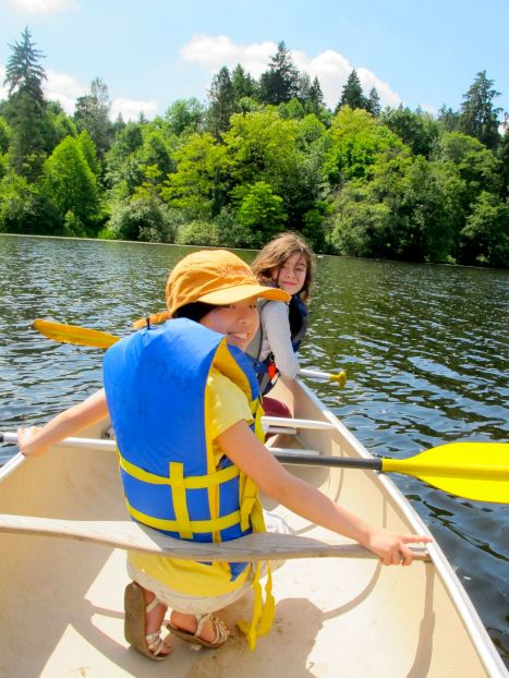All smiles out on the water