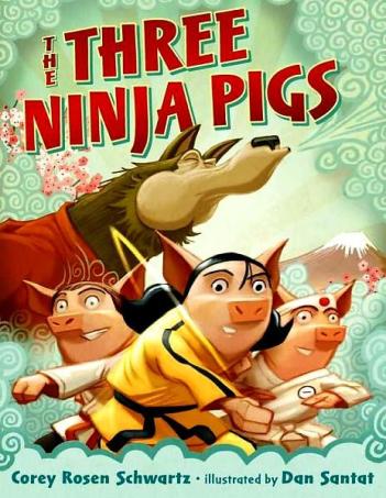  The Three Ninja Pigs Top Ten Tuesday: Ten Favourite Fairytale Retellings There's a Book for That