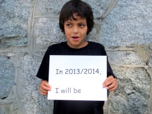 In 2013/2014 I will be . . . . What is your #5word vision? There's a Book for That