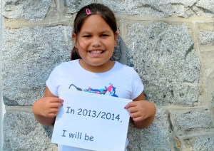 In 2013/2014 I will be . . . . What is your #5word vision? There's a Book for That