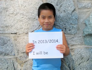 In 2013/2014 I will be . . . . What is your #5word vision? There's a Book for That