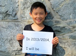 In 2013/2014 I will be . . . . What is your #5word vision? There's a Book for That