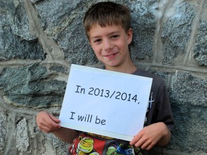 In 2013/2014 I will be . . . . What is your #5word vision? There's a Book for That