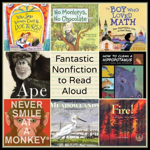  Fantastic Nonfiction to read aloud Part 2 The importance of the nonfiction read aloud There's a Book for That