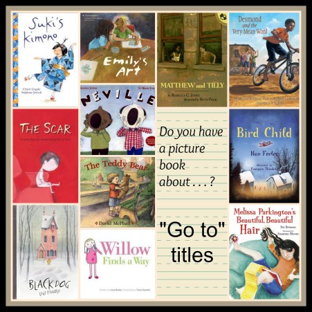 Do you have a picture book about . . . ? 