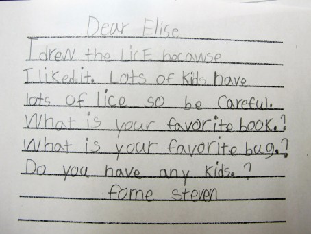 Celebration: Disgusting Critters, Favourite Authors, Pass it on