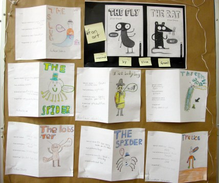 Celebration: Disgusting Critters, Favourite Authors, Pass it on