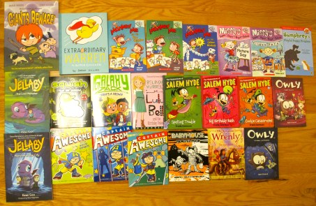 Celebration: Books, books, books and reader whispers