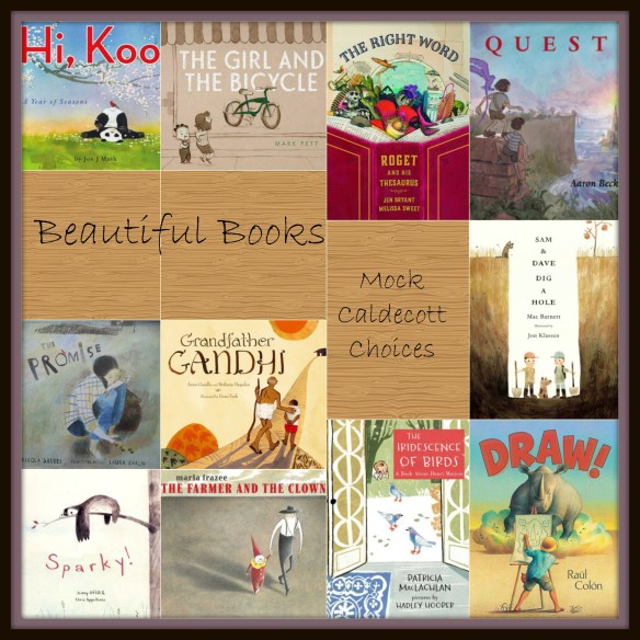 Mock Caldecott Choices 2015 There's a Book for That 