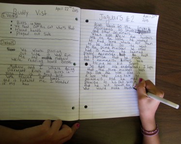  Reading and responding:  A Boy and a Jaguar  There's a Book for That