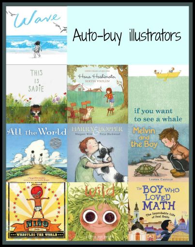 Auto -buy illustrators Best of my book lists 2015 There's a Book for That