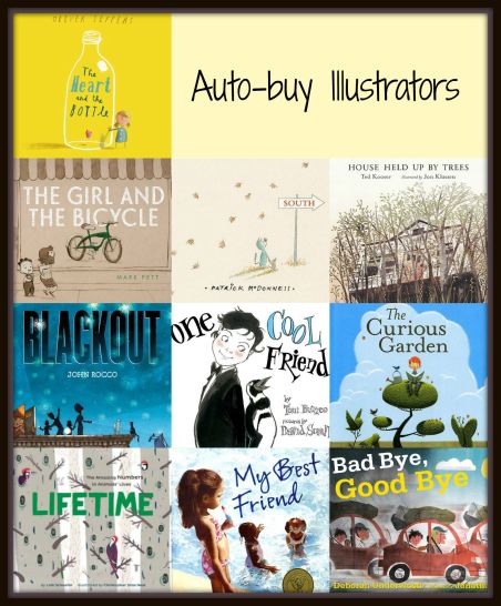 Top Ten Tuesday: Ten plus ten equals twenty auto-buy Illustrators