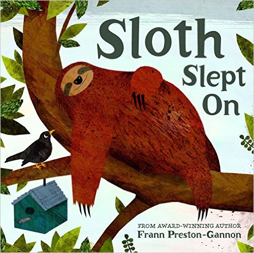 Sloth Slept On There's a Book for That