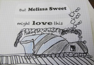 Riding through an artist's life - a celebration of Melissa Sweet There's a Book for That