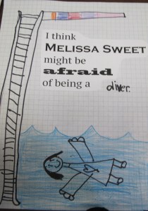 Riding through an artist's life - a celebration of Melissa Sweet There's a Book for That