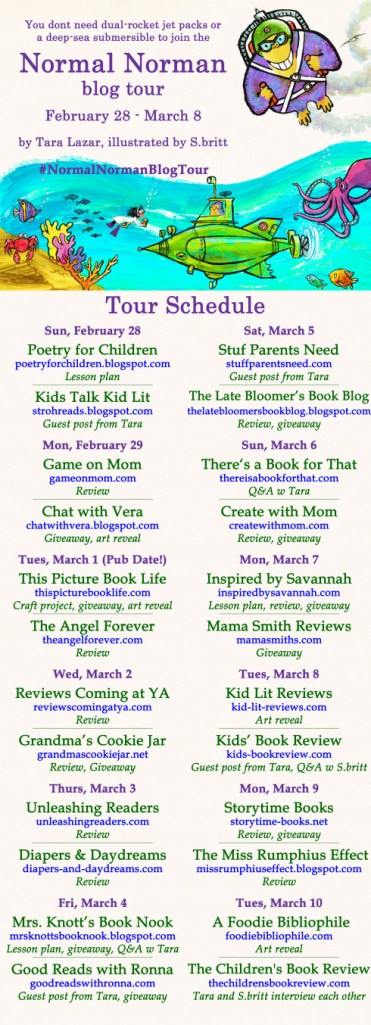 Normal Norman Blog Schedule