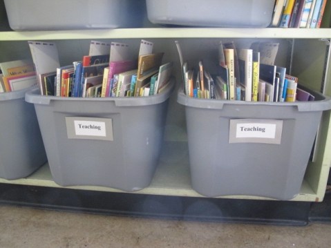 Summer Maintenance in the Classroom Library. Step 1: Relocate