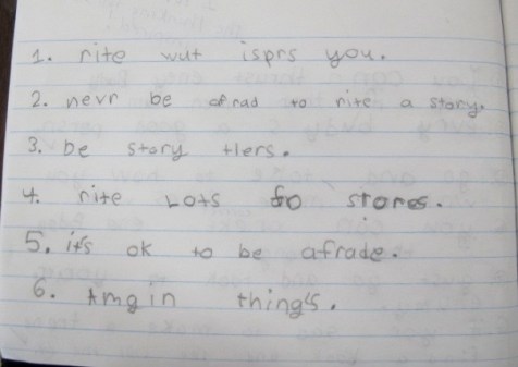 Sunday Reflections: Growing Writers